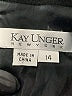 Kay Unger 100% Wool Black Wool Blazer Size 14 - photo 6