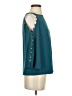 Trina Turk 100% Polyester Teal 3/4 Sleeve Blouse Size S - photo 4