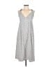 Zara Checkered-gingham Gray Casual Dress Size M - photo 1
