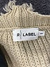 R | Label 100% Acrylic Color Block Orange Ivory Pullover Sweater Size XS - photo 7