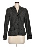 Coldwater Creek Chevron-herringbone Gray Blazer Size 6 - photo 1
