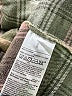 Old Navy 100% Cotton Plaid Green Long Sleeve Button-Down Shirt Size L - photo 7