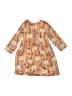Unbranded Print Orange Dress Size 4 - photo 2
