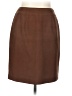 Ann Taylor Solid Brown Formal Skirt Size 10 - photo 1