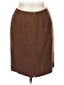 Ann Taylor Solid Brown Formal Skirt Size 10 - photo 2