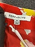 Rose + Olive 100% Polyester Orange 3/4 Sleeve Blouse Size M - photo 7