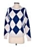 Boden Argyle Blue Pullover Sweater Size XS - photo 1