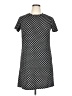 AGB Houndstooth Black Casual Dress Size 14 - photo 1