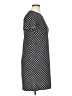 AGB Houndstooth Black Casual Dress Size 14 - photo 4