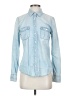 J.Crew 100% Cotton Blue Long Sleeve Button-Down Shirt Size 4 - photo 1