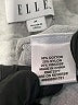 Elle Silver Pullover Sweater Size M - photo 8