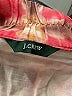 J.Crew Argyle Burgundy Silk Skirt Size 0 - photo 4