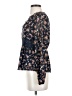Dynamite 100% Polyester Blue Long Sleeve Blouse Size S - photo 5