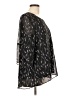 Unbranded 100% Polyester Black 3/4 Sleeve Blouse Size L - photo 4