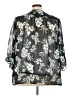 Cj Banks 100% Polyester Gray Kimono Size 2X - photo 2