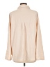Unbranded 100% Polyester Color Block Tan Long Sleeve Blouse Size L - photo 2