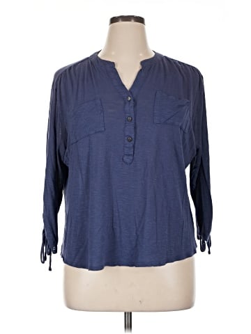 Wrangler Jeans Co Long Sleeve Henley (view 1)