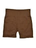 Unbranded Solid Brown Khaki Shorts Size L - photo 2