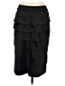 Victor Costa 100% Polyester Black Formal Skirt Size 4 - photo 2