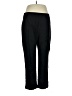 Draper's & Damon's Solid Black Track Pants Size XL Petite Short - photo 1