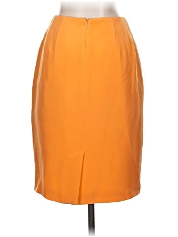 Linda Allard Ellen Tracy Silk Skirt (view 2)