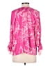 Oddi 100% Rayon Pink 3/4 Sleeve Blouse Size S - photo 2