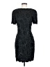 Hartly 100% Silk Solid Floral Stars Black Cocktail Dress Size 2 (estimated) - photo 1