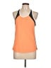 Nike 100% Polyester Orange Active Tank Size L - photo 1