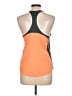 Nike 100% Polyester Orange Active Tank Size L - photo 2