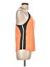Nike 100% Polyester Orange Active Tank Size L - photo 4