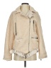 Levi's 100% Polyurethane Ivory Faux Fur Jacket Size S - photo 1