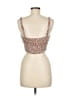 Paper Crane 100% Rayon Brown Sleeveless Top Size M - photo 2