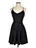 Windsor 100% Polyester Metallic Black Cocktail Dress Size S - photo 1