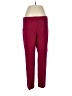 Chico's Solid Burgundy Casual Pants Size Med Petite (1.5) - photo 1
