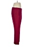 Chico's Solid Burgundy Casual Pants Size Med Petite (1.5) - photo 4