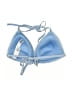Primark Stripes Blue Swimsuit Top Size 8 - photo 2