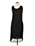 A Wild Thyme 100% Polyester Solid Black Casual Dress Size 12 - photo 1