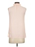Talbots 100% Polyester Pink Sleeveless Blouse Size S - photo 2