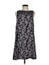 fleur bleue 100% Polyester Paisley Gray Casual Dress Size 4 - photo 1