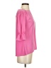 Ann Taylor Pink 3/4 Sleeve Blouse Size S - photo 4