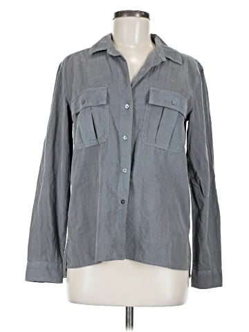 James Perse Long Sleeve Button-Down Shirt (view 1)