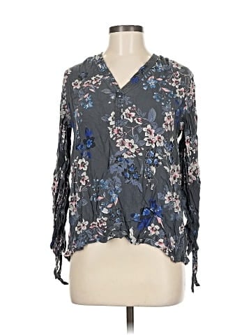 H&M L.O.G.G. 3/4 Sleeve Blouse (view 1)