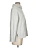 Le Lis Metallic Silver Turtleneck Sweater Size S - photo 4