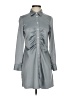Gap 100% Polyester Gray Casual Dress Size XS (petite) - photo 1