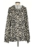 MTS Animal Print Ivory Pullover Sweater Size S - photo 2