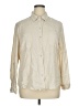 Chico's Solid Ivory Long Sleeve Button-Down Shirt Size XL (3) - photo 1