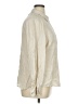 Chico's Solid Ivory Long Sleeve Button-Down Shirt Size XL (3) - photo 4