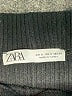 Zara Solid Black Casual Skirt Size S - photo 4