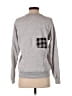 American Colors by Alex Lehr Plaid Gray Pullover Sweater Size S - photo 2