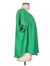 Torrid 100% Polyester Green Short Sleeve Blouse Size Lg Plus (0) - photo 4